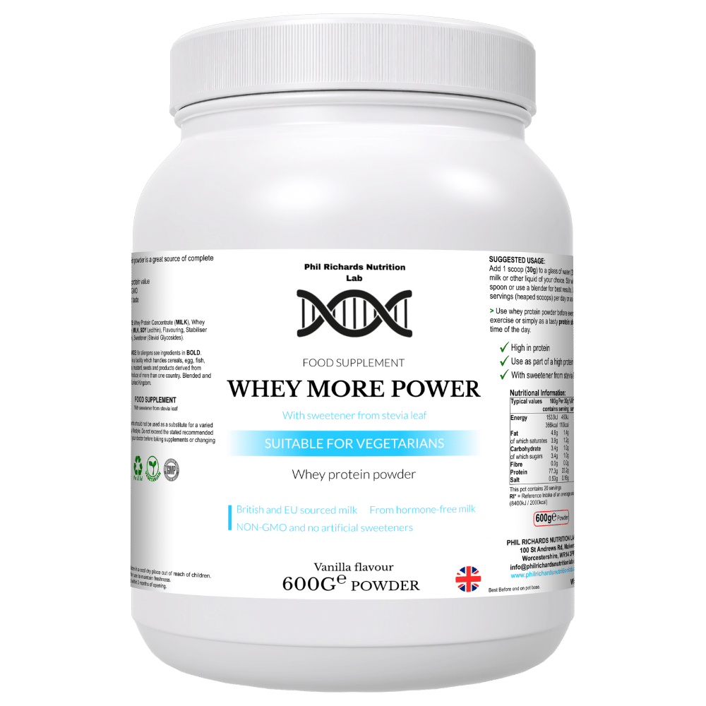 Whey More Power – Vanilla (600g Powder)