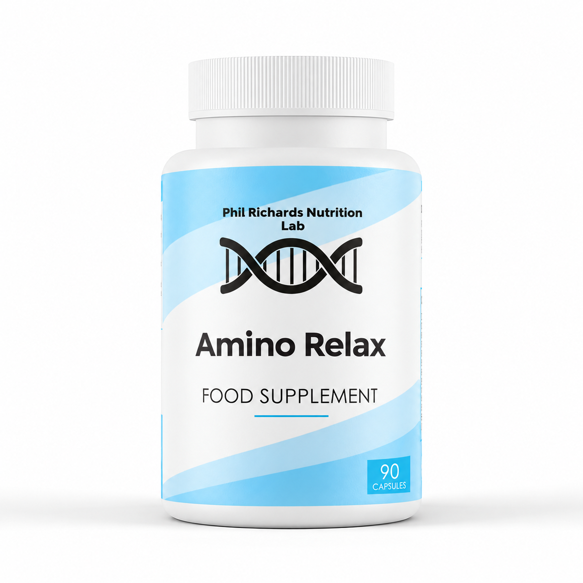 Amino Relax (90 Capsules) - front view