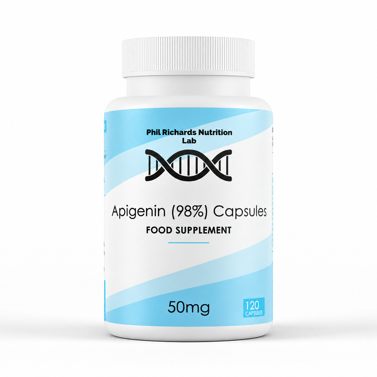 Apigenin 98% (50mg x 120 Capsules) - front view
