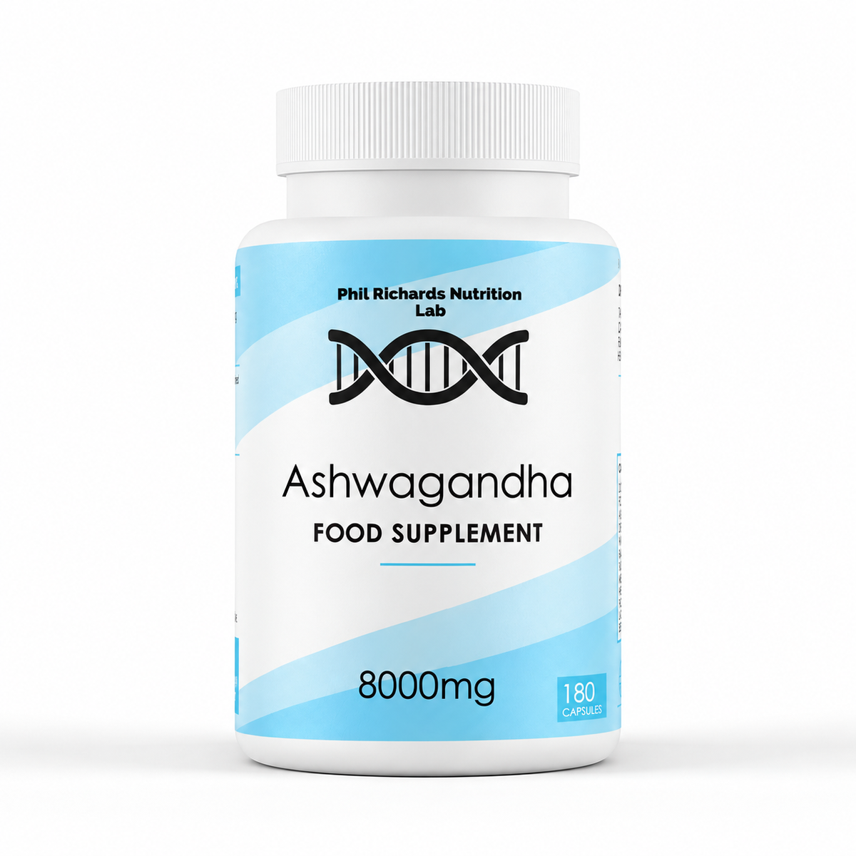 Ashwagandha (8000mg x 180 Capsules) - front view