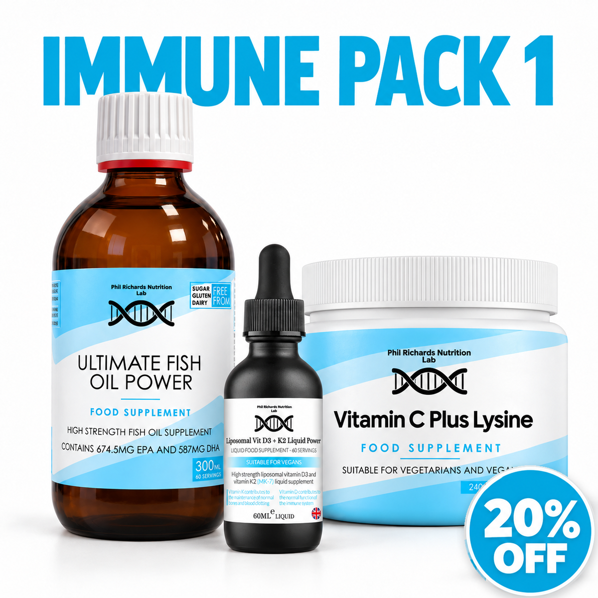 Immune Pack No. 1 - 20% OFF RRP - pack image