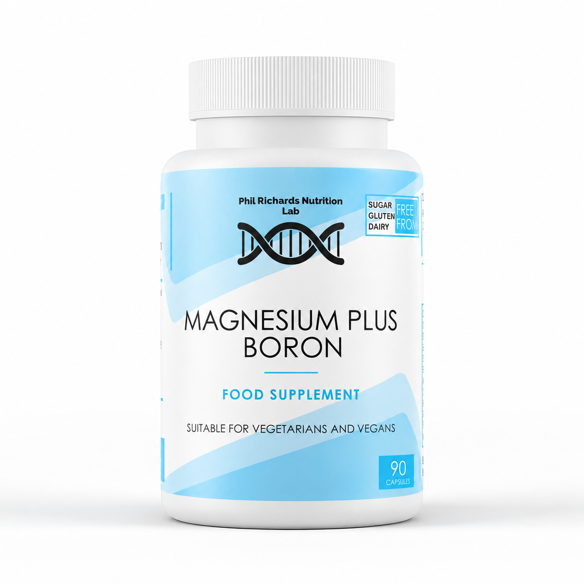 Magnesium plus Boron (503mg x 90 Capsules) - front view
