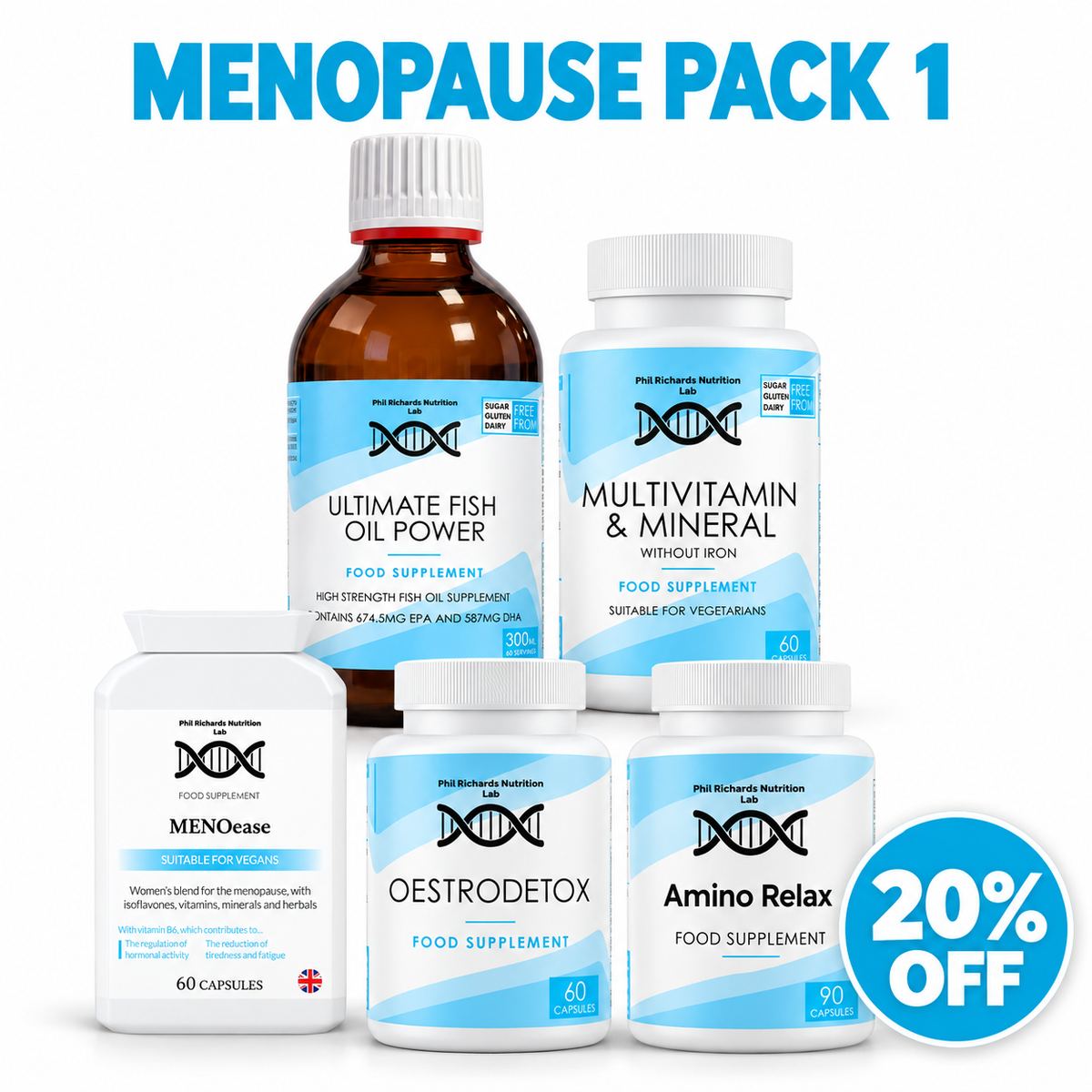 Menopause Pack No. 1 - 20% OFF RRP - pack image