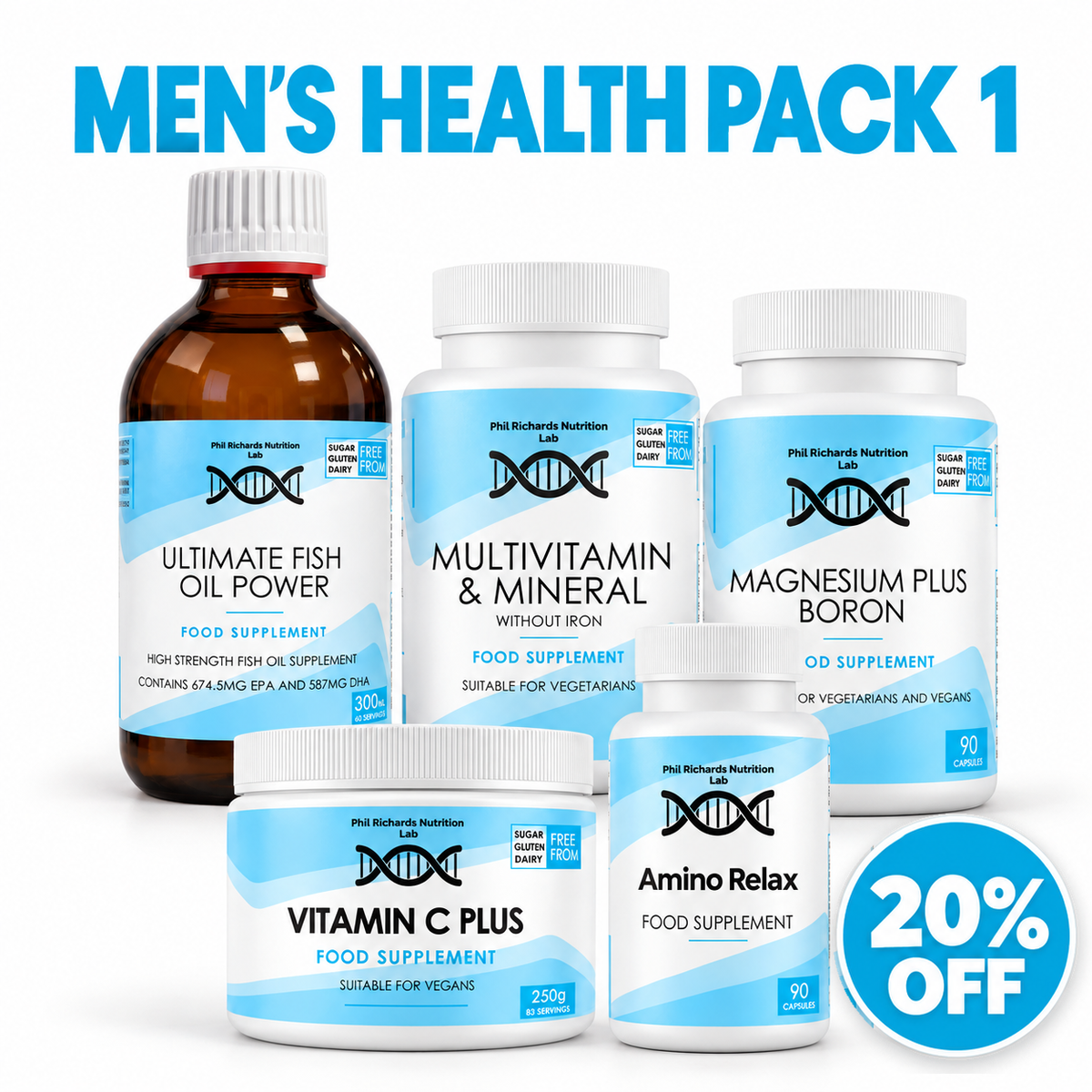 Men's Health Pack No. 1 - 20% OFF RRP - pack image