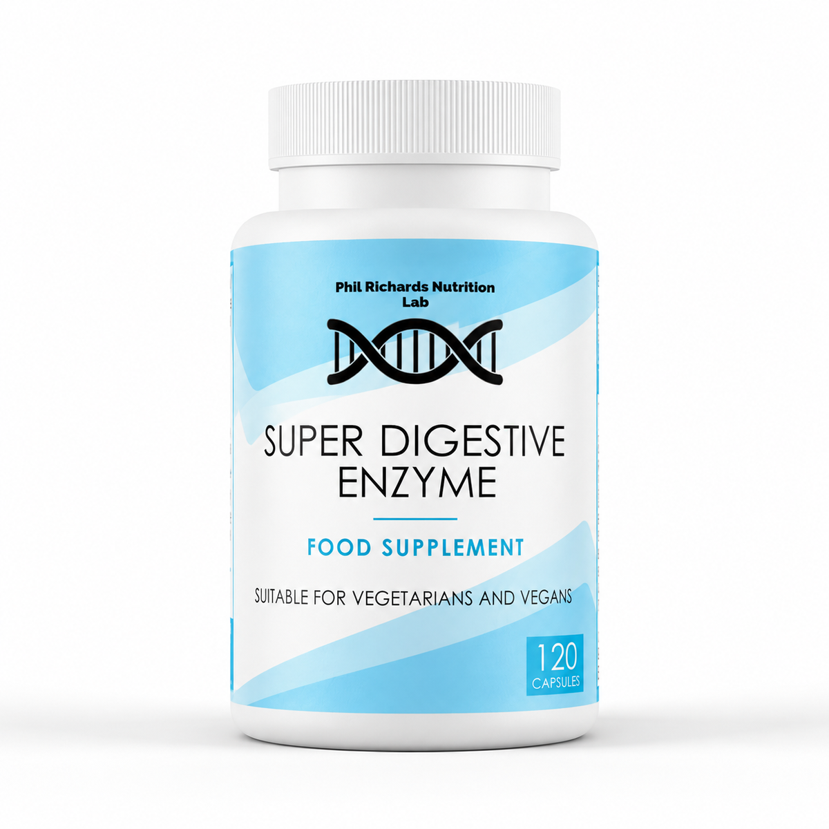 Super Digestive Enzymes (120 Capsules) - front view
