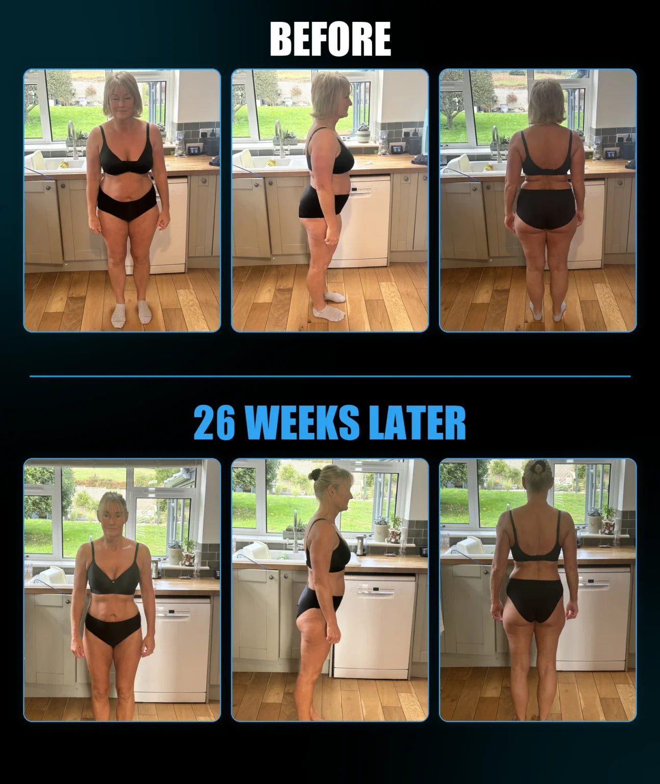 Wenda before and after 26 weeks
