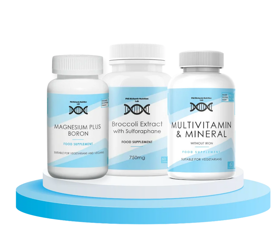A selection of Phil Richards Nutrition Lab supplements