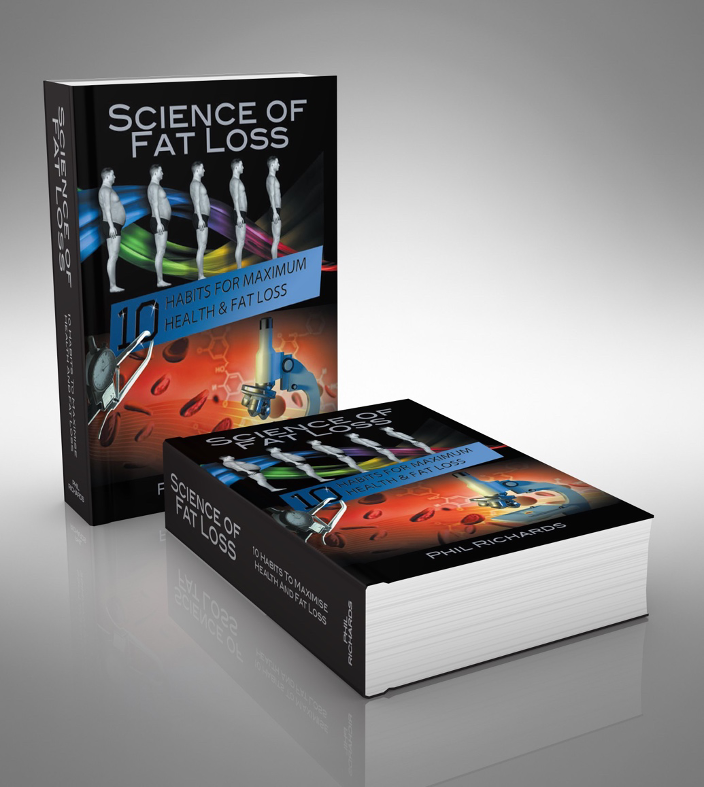 Phil Richards’ Science of Fat Loss book and endorsement from Dr Eric Serrano.