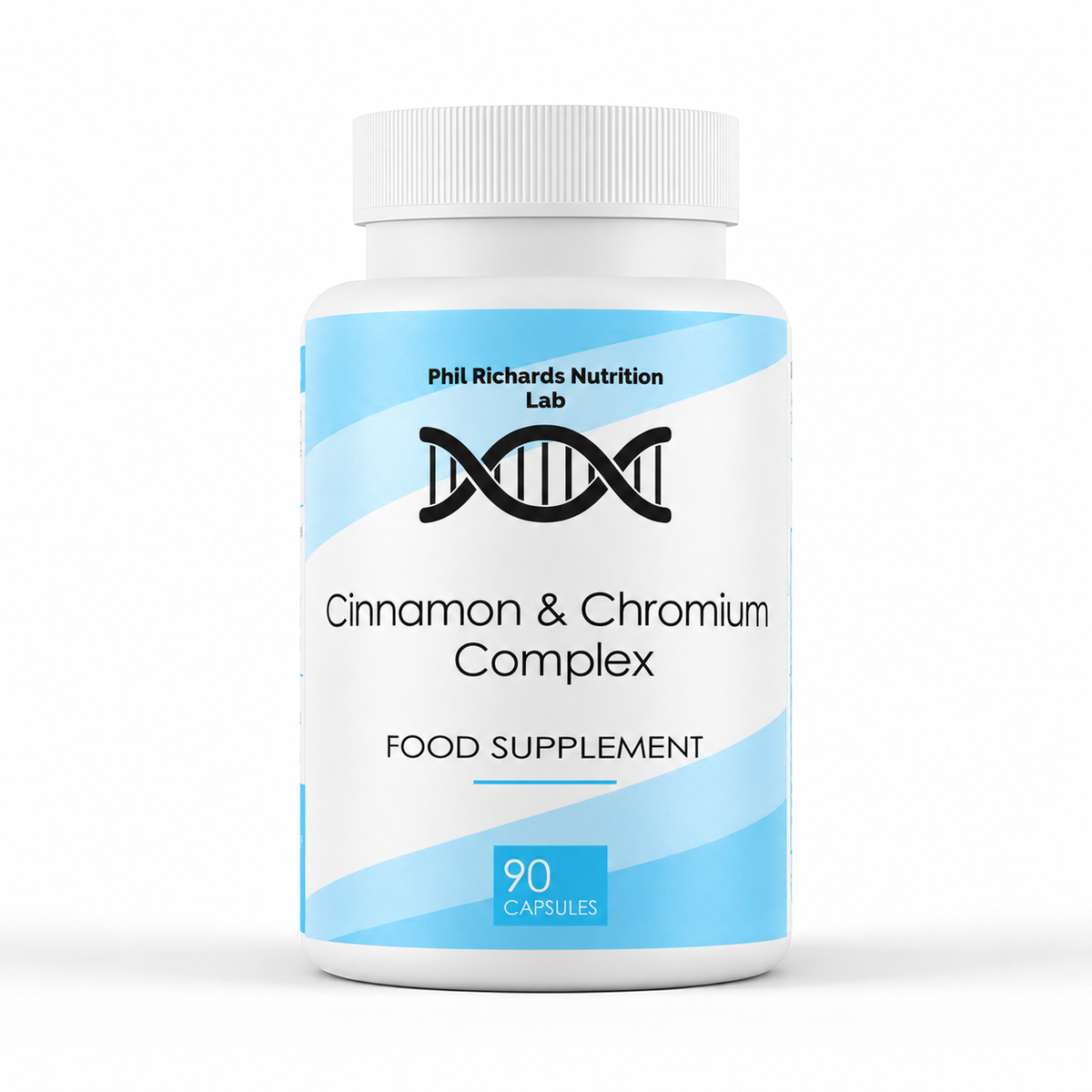 Cinnamon & Chromium Complex (90 Capsules) - front view