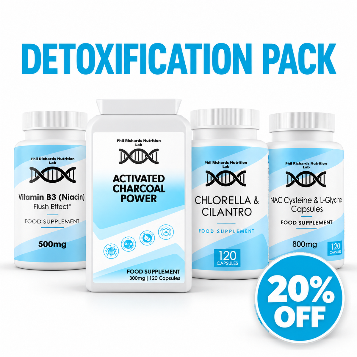 Detoxification Pack - 20% OFF RRP - pack image