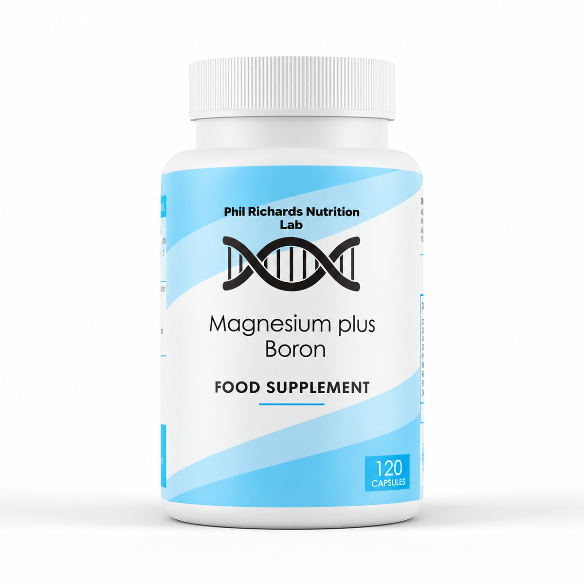 Magnesium plus Boron (753mg x 120 Capsules) - front view