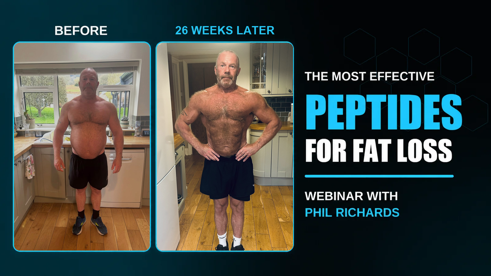 The most effective peptides for fat loss webinar with Phil Richards