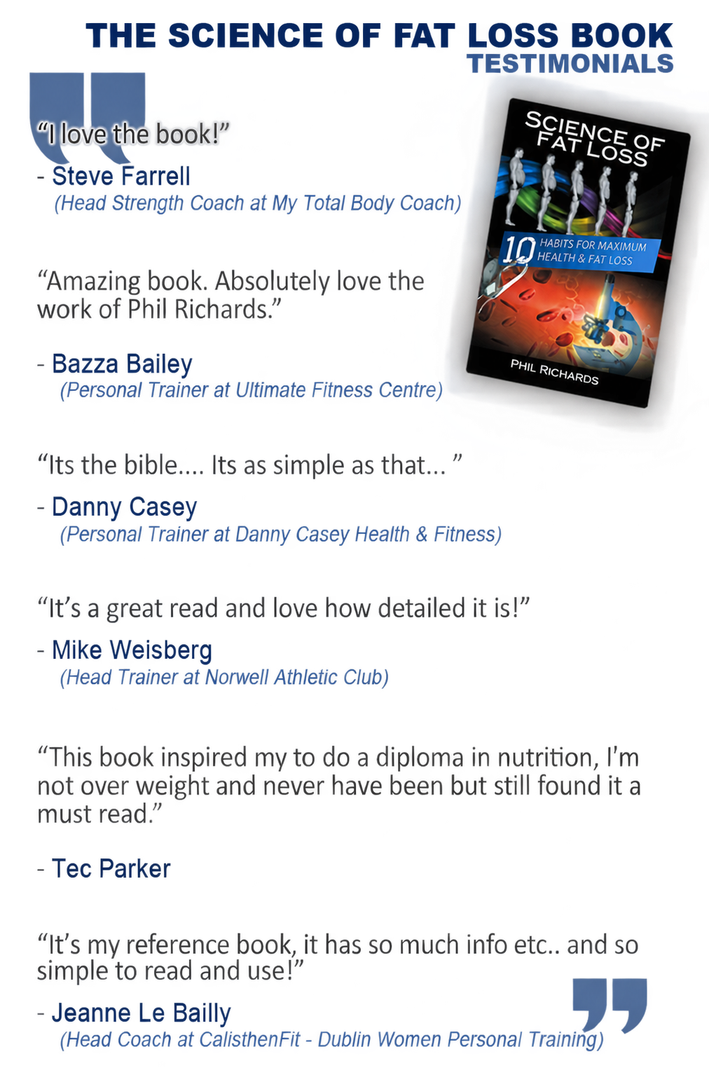 Science of Fat Loss by Phil Richards