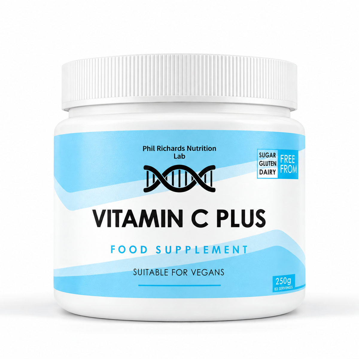 Vitamin C Plus (250g Powder - 83 servings) - front view