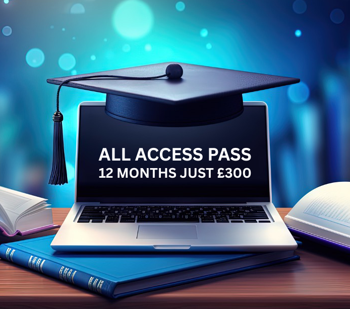 ALL ACCESS PASS - Course and Workshop 12 Month access