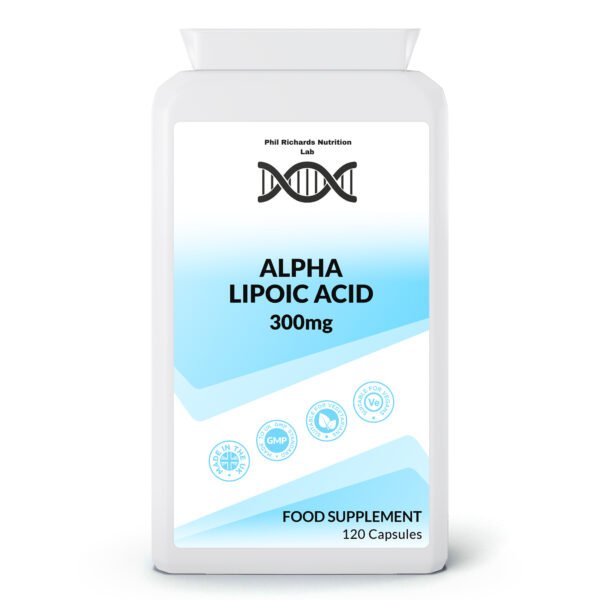Alpha Lipoic Acid (300mg x 120 Capsules)