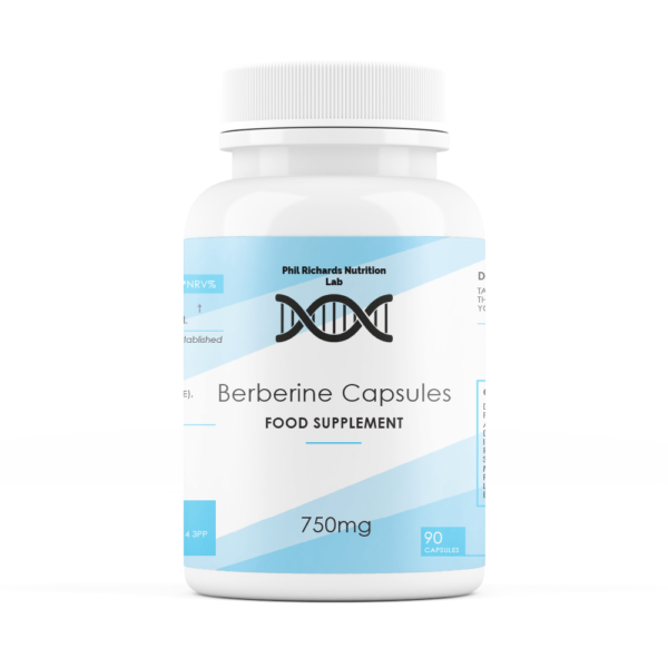 Berberine (750mg x 90 Capsules)