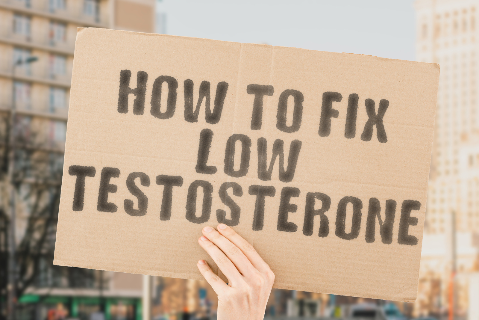 How to Fix Low Testosterone