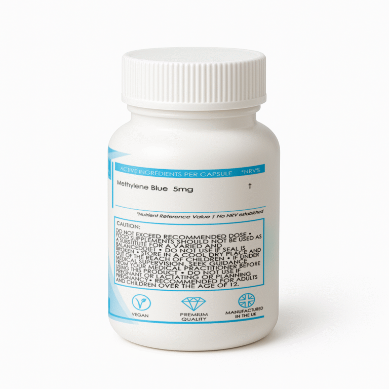 Methylene Blue USP (60 Capsules) - Phil Richards Nutrition Lab UK