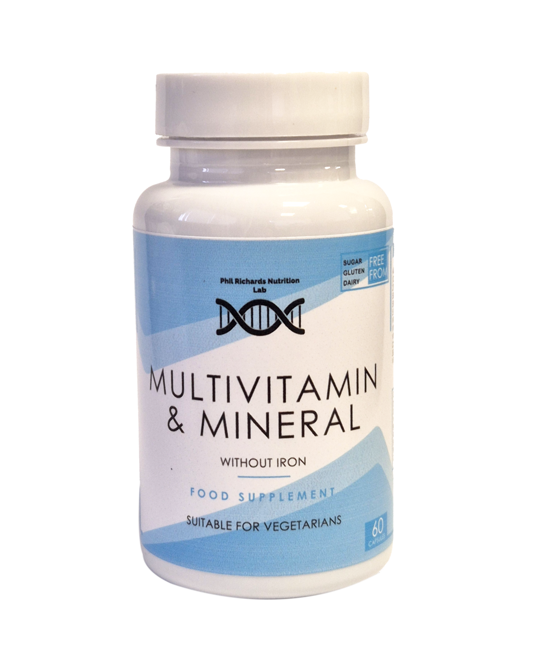 Ultimate Multi Vitamin And Mineral Without Iron 60 Capsules Phil Richards Nutrition Lab