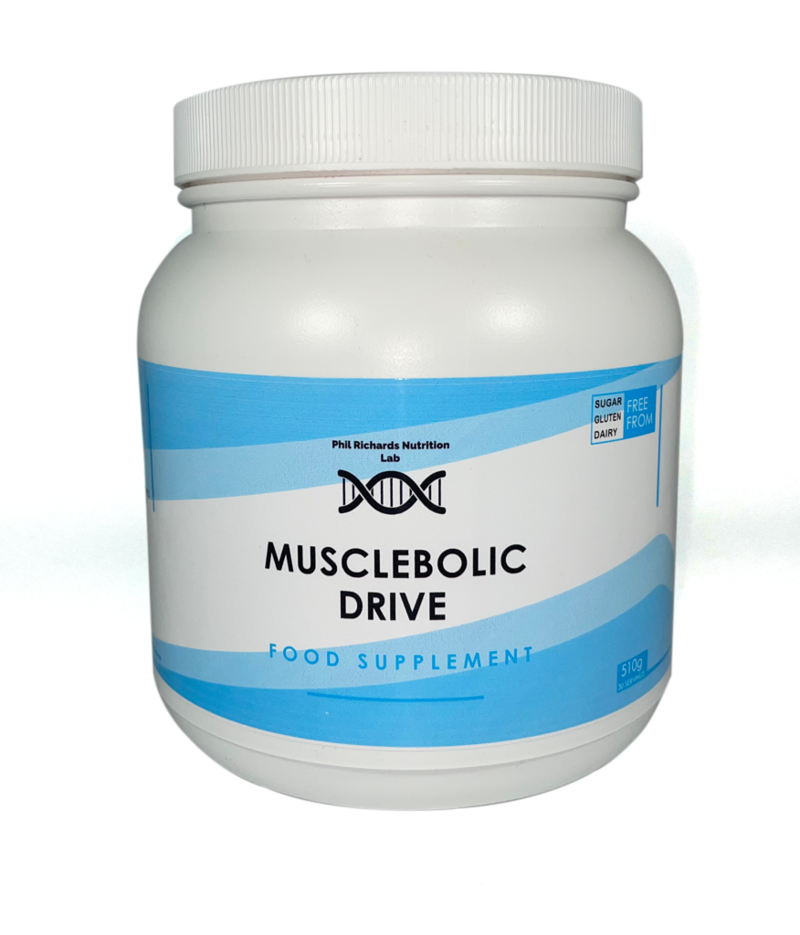 Edrive Powder Musclebolic Drive (510g Powder) - Phil Richards Nutrition Lab