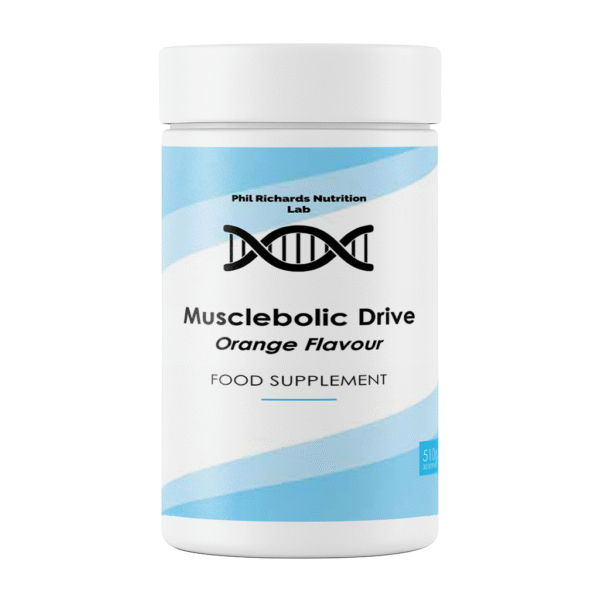 Musclebolic Drive (510g Powder) Natural Orange Flavour