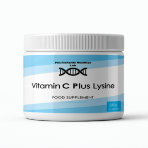 Vitamin C Plus Lysine (240g Powder 60 servings)
