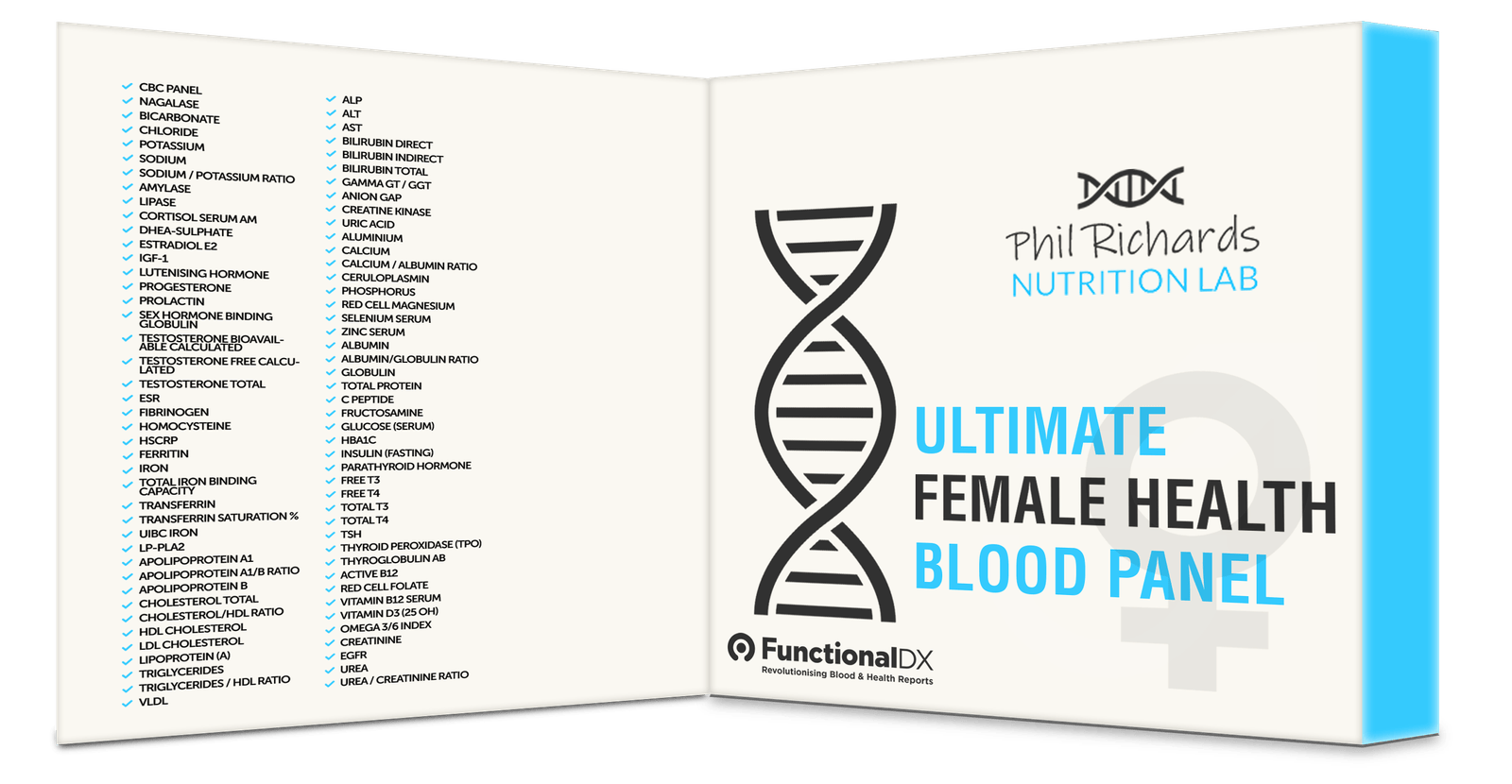 Ultimate Female Health Panel Phil Richards Nutrition Lab