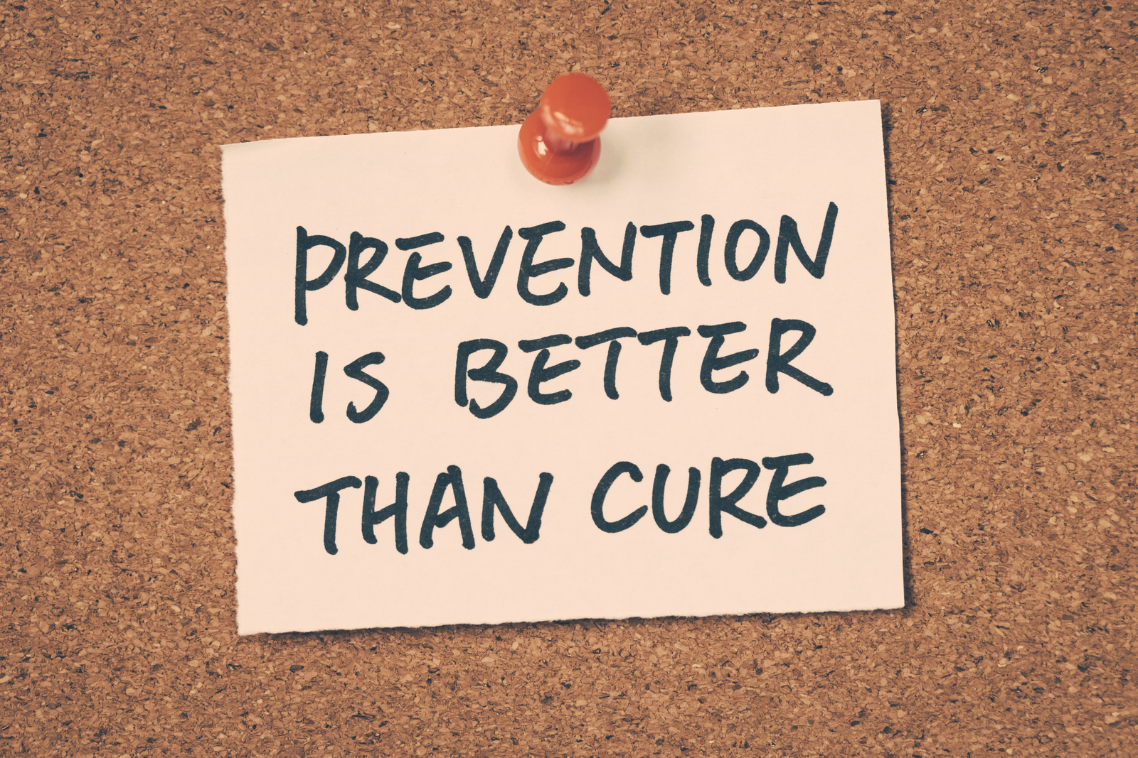 Prevention is better than cure - Phil Richards Nutrition Lab